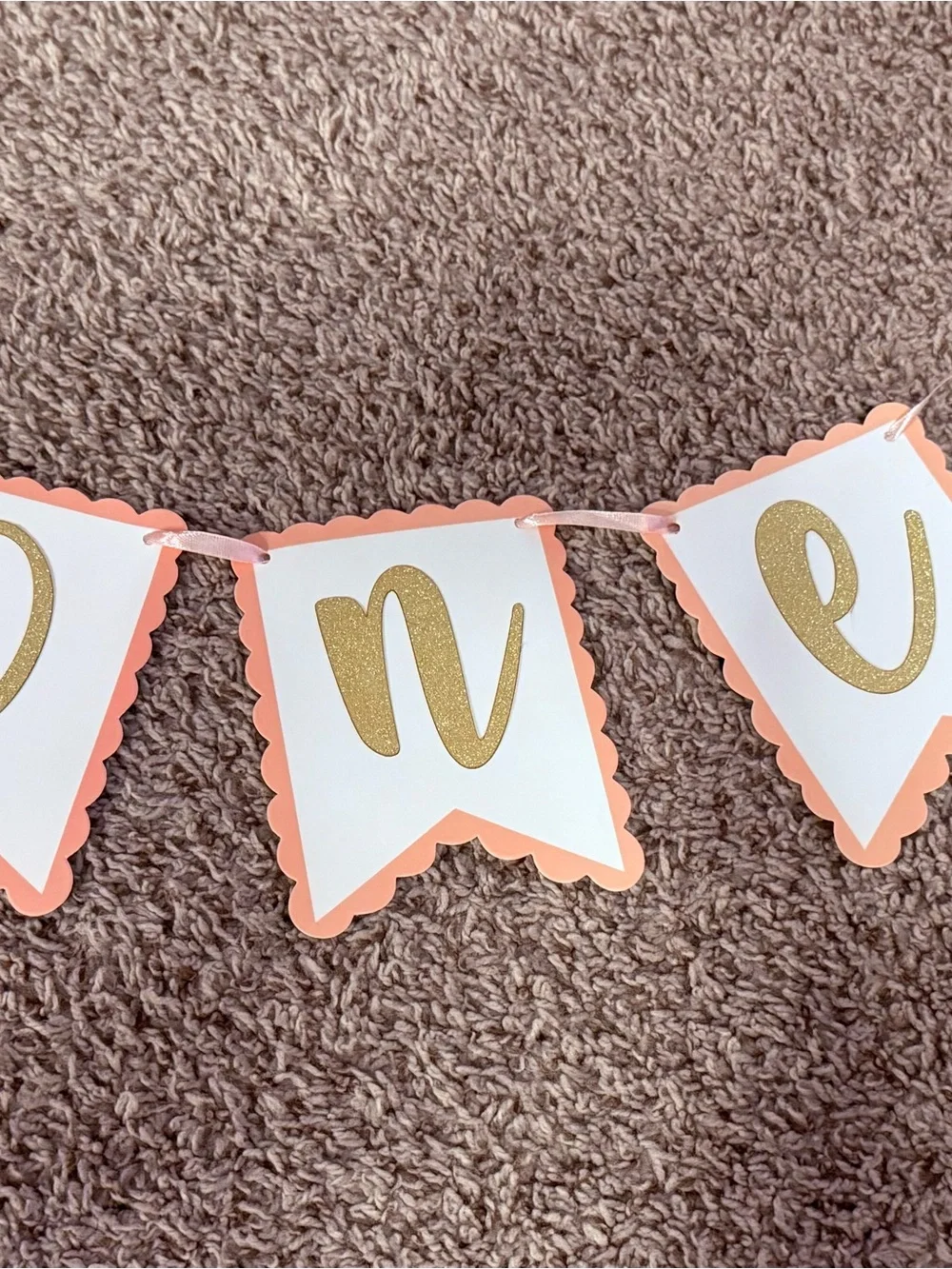 🎀 High Chair 1st Birthday Banner 🎀